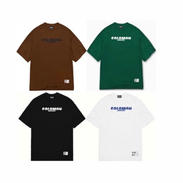 Basic tee Áo thun nam nữ Form rộng