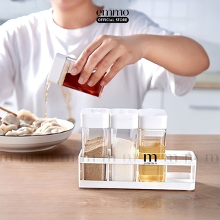 Bộ 4 lọ gia vị, lọ đựng nước chấm emmo - radkit
