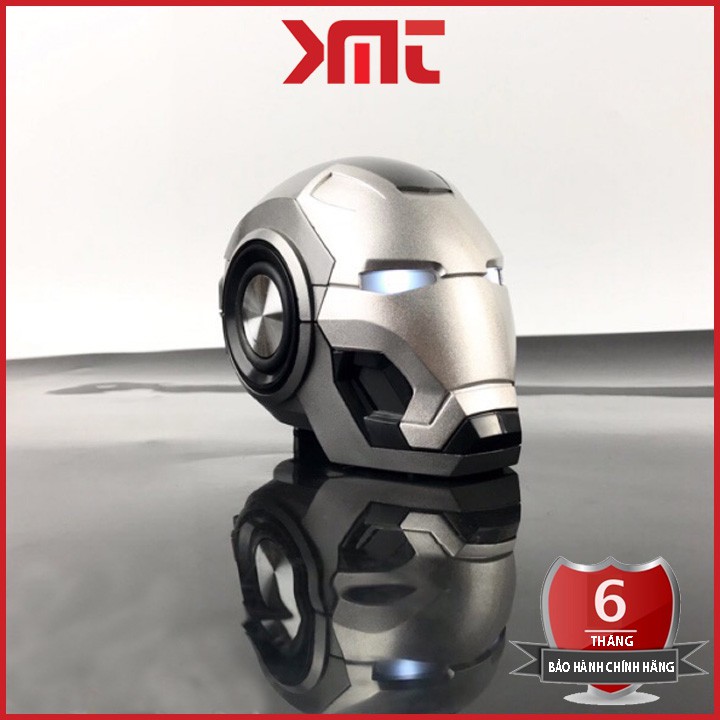 Loa bluetooth iron man âm bass trầm và trong mắt có đèn LED siêu đẹp có hỗ trợ cổng AUX Store