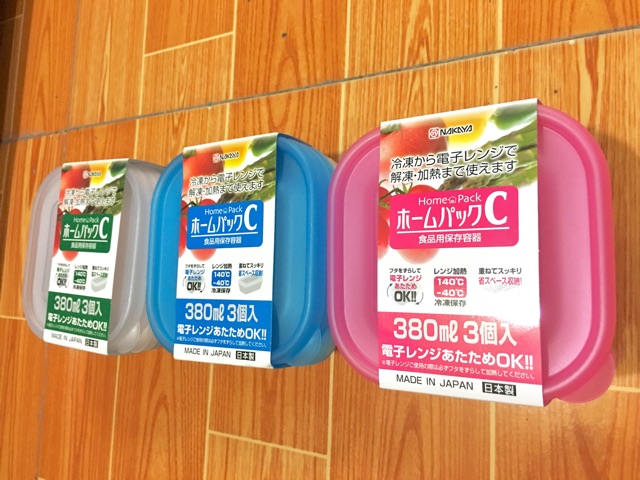 [SIÊU RẺ] Set 3 hộp nhựa 380ml Nakaya Nhật | BigBuy360 - bigbuy360.vn