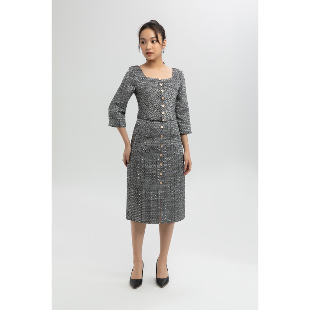 [Mã WABRM4  giảm 15% tối đa 50k đơn 150k] IVY moda chân váy nữ MS 31M5984 | BigBuy360 - bigbuy360.vn