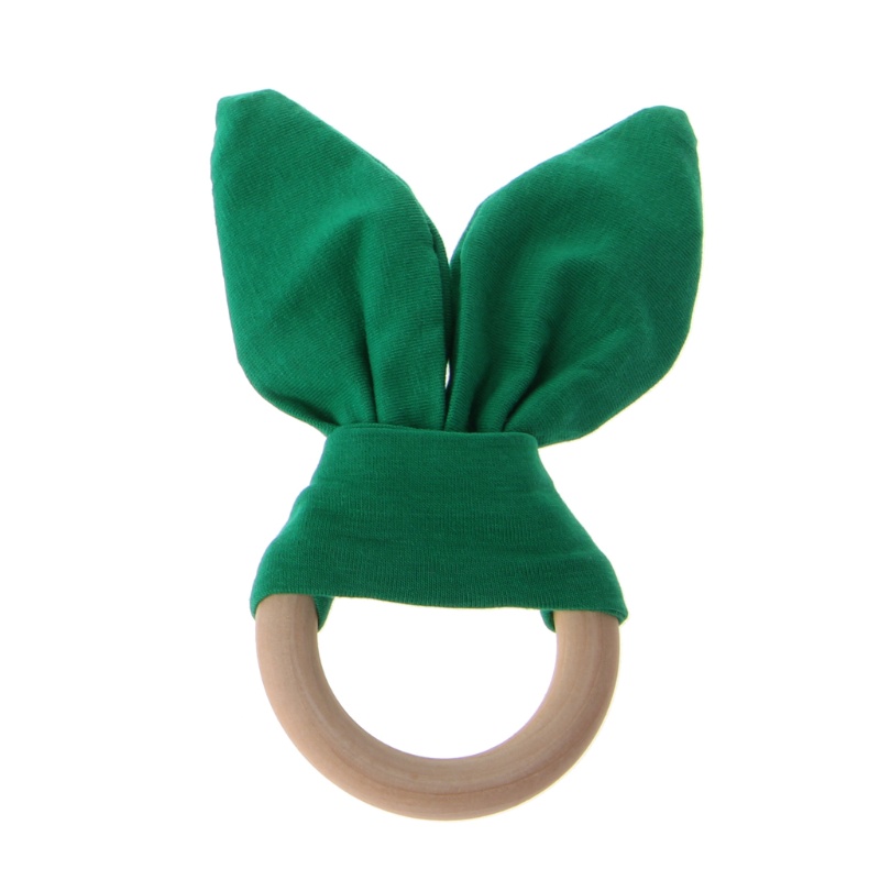 Đồ Chơi Nhai Gặm Hình Thỏ Tự Nhiên An Toàn Cho Bé