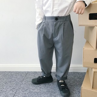 QUẦN TÂY ÂU XÁM CHO BÉ