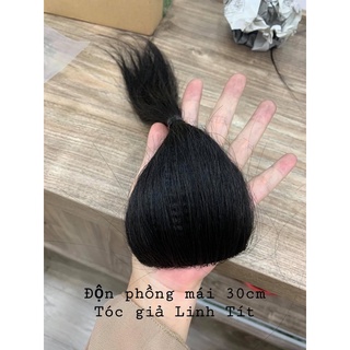 Độn phồng mái Tóc thật ( Ảnh chụp thật 100% )