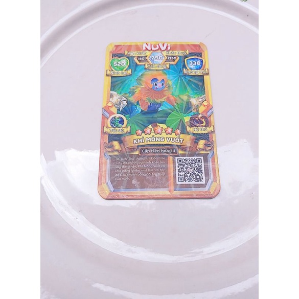 Thẻ bài nuvi power lấp lánh