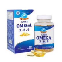 Dầu các Alaska Omega 3.6.9 – Hỗ trợ bổ não, sáng mắt (Lọ 100 viên)