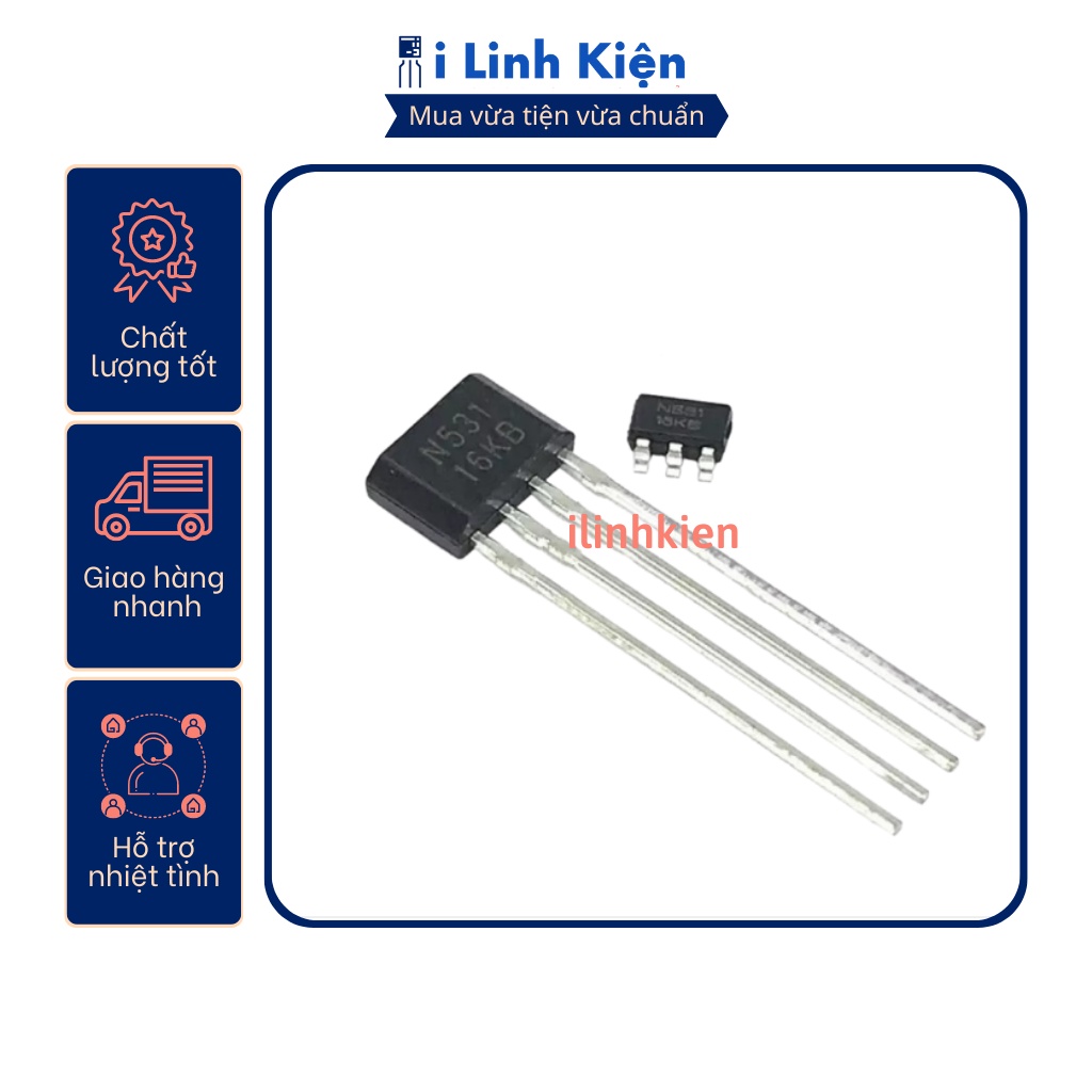 IC lái IGBT bếp từ N531 TO-94 combo 10c chính hãng