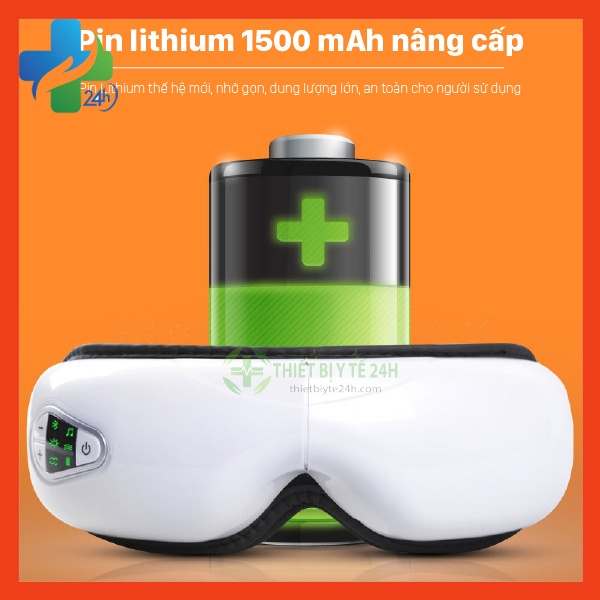 Máy Massage Mắt Cao Cấp, Dụng Cụ Mát Xa Thư Giãn Giảm Đau Nhức, Giảm Thâm Cuồng, Mỏi Mắt HY-M35