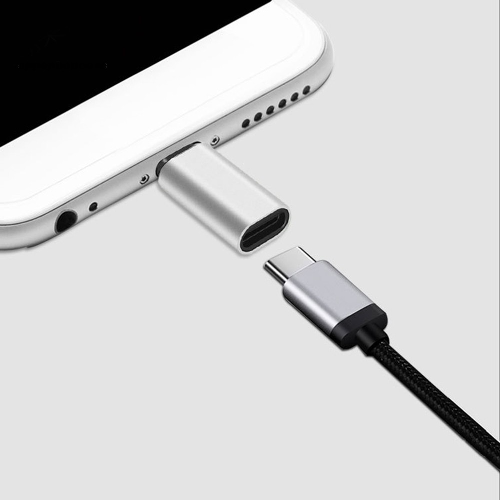 Đầu Chuyển Đổi 3a Mini Type-C Sang 8pin Cho Ipad Iphone | BigBuy360 - bigbuy360.vn