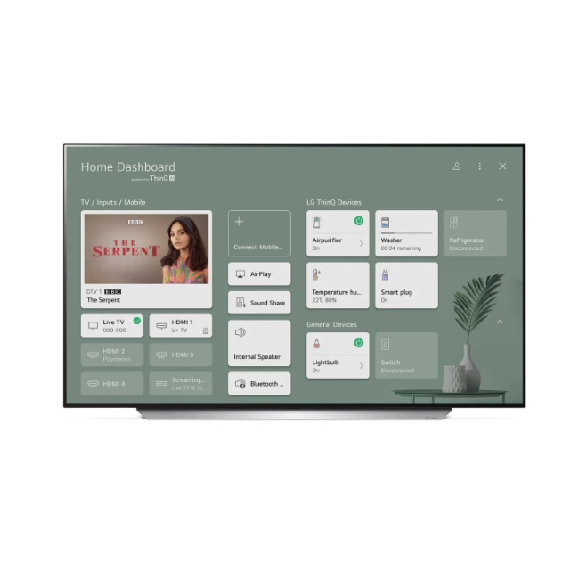 Smart TV OLED LG 55C1PTB - Chính hãng