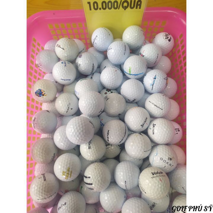 10 quả bóng golf đủ các thương hiệu chuẩn chất lượng