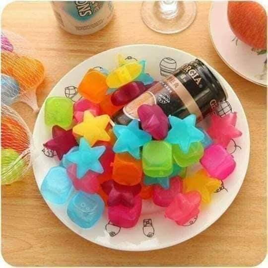Bộ 3 Khuôn Làm Đá Thạch Rau Câu Silicon Cực Đẹp ĐỦ CÁC HÌNH