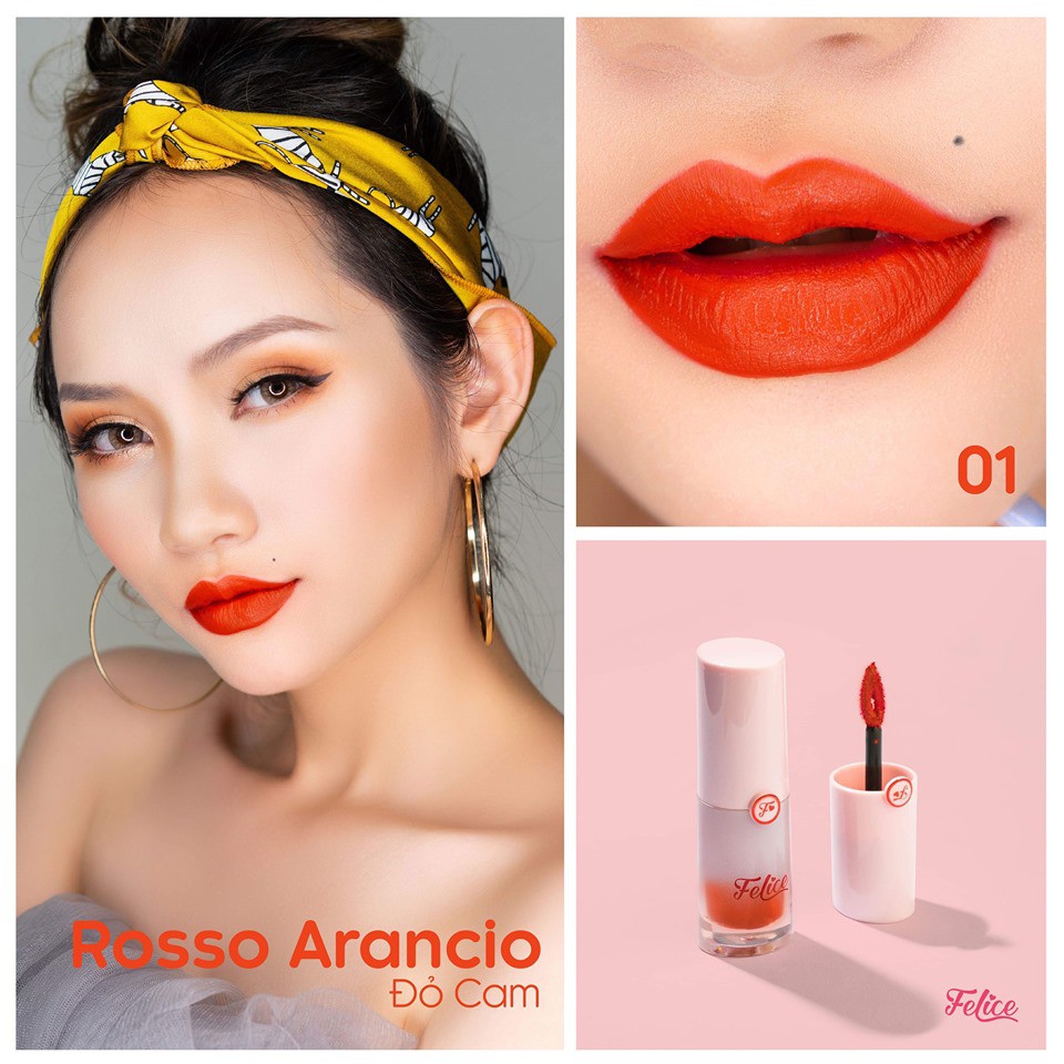 (Có Quà Tặng) Son Kem Lì Chính Hãng Felice Matte Liquid Lipstick | BigBuy360 - bigbuy360.vn