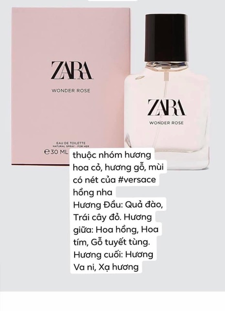 Nước hoa Zara Auth Sale | Thế Giới Skin Care