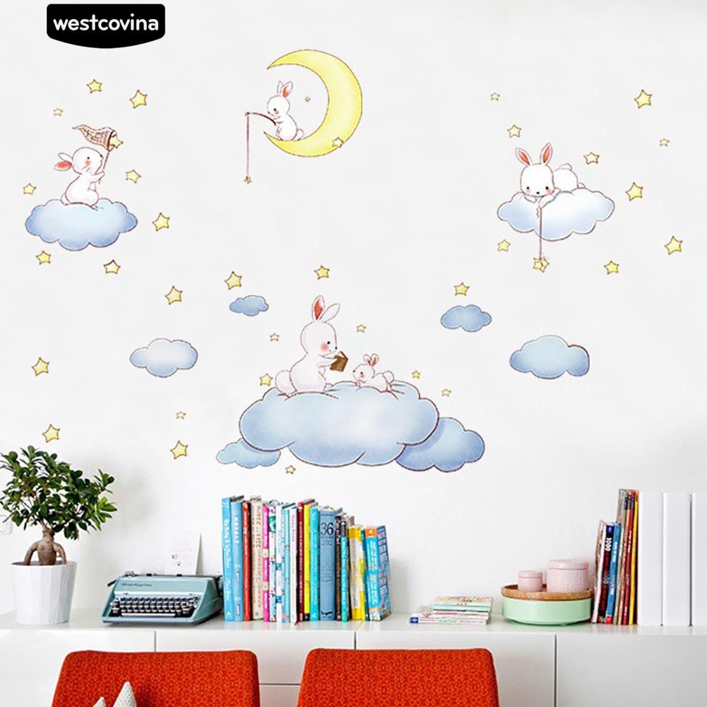 Sticker PVC dán tường họa tiết ngôi sao