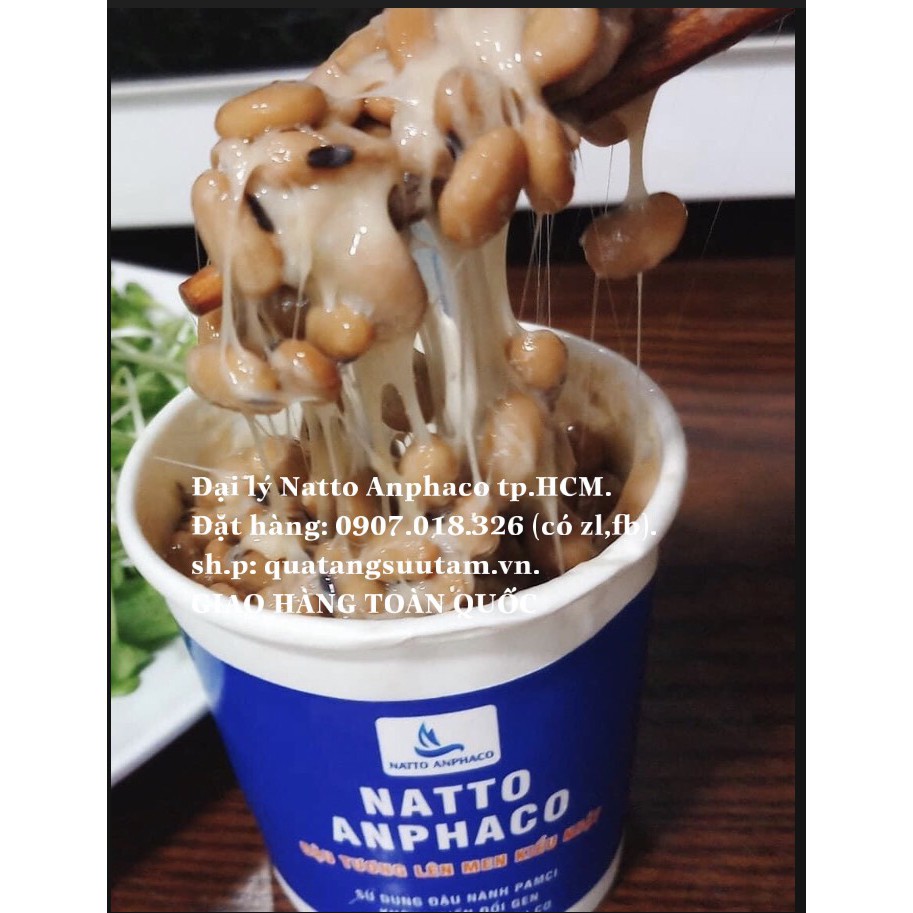 Đậu tương lên men dạng hạt (Natto tươi Anphaco)