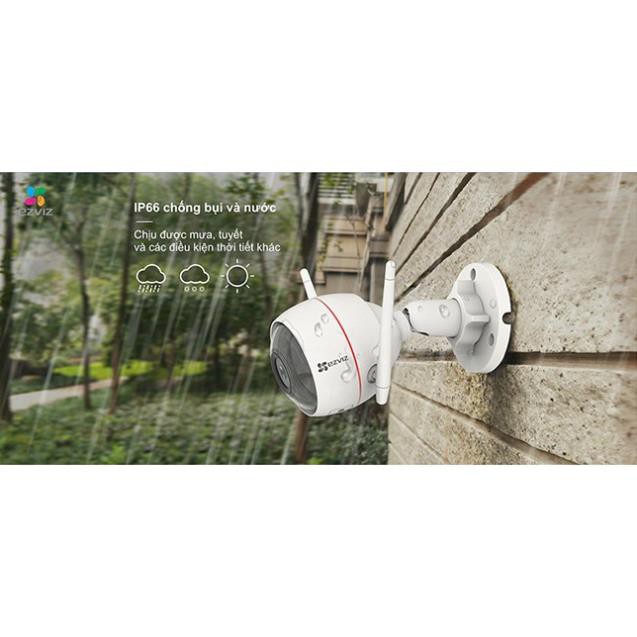 Camera không dây wifi ezviz c3w Full HD có màu ban đêm Hàng chính hãng