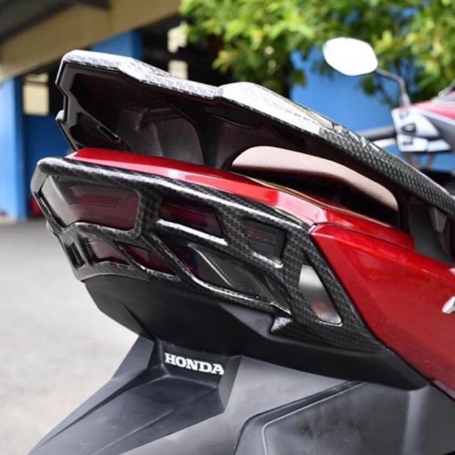 Ốp Trang Trí Xe Airblade 125~160cc Mới Đời 2023 Carbon
