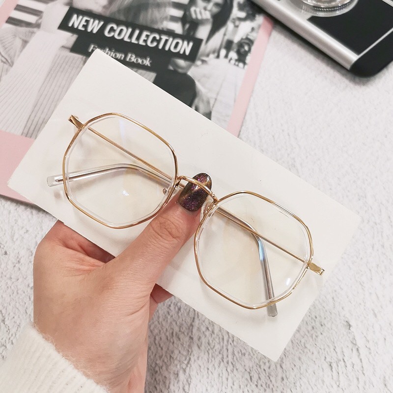 MẮT KÍNH GIẢ CẬN FROM VUÔNG RETRO 535 THỜI TRANG HOT TREND | BigBuy360 - bigbuy360.vn