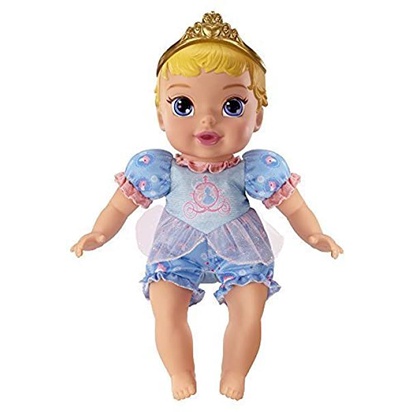 Búp Bê Sơ Sinh Thân gòn 30 cm Lọ Lem  - My First Disney Princess Cinderella 12 inch Soft Body Baby Doll (hàng tồn kho)