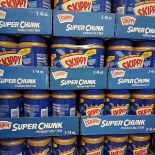 Bơ đậu phộng nguyên hạt và xay nhuyễn Skippy Super Chunk Peanut Butter 1.36Kg