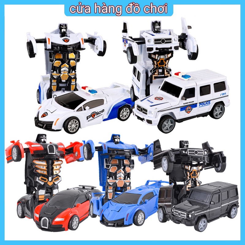 Mô Hình Đồ Chơi Xe Biến Hình Optimus Hornets Biến Hình Thành Robot 12cm Dành Cho Bé Trai