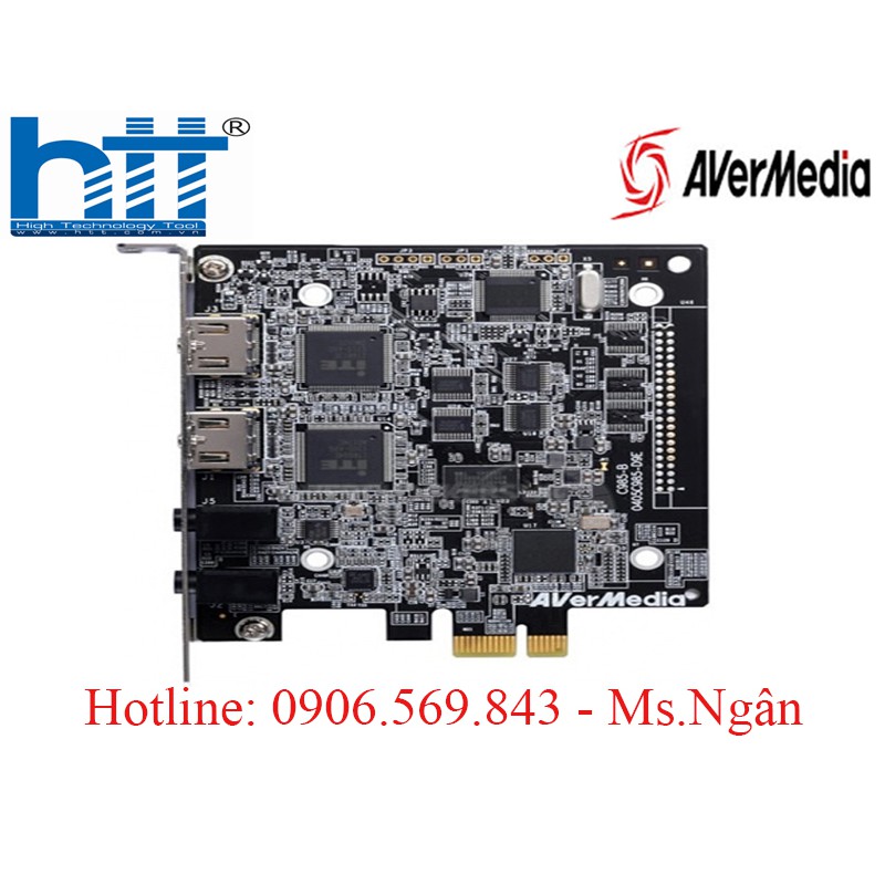 Card PCI-Ex1 ghi hình nội soi, siêu âm Avermedia C985 Capture HDMI 1080p