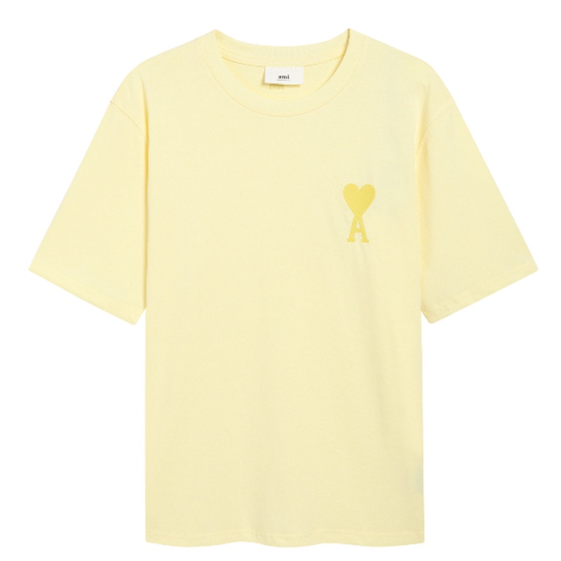 Áo Thun Cotton Thể Thao Tay Ngắn Plus Size Thêu Họa Tiết Ami Bán Chạy Nhất Cho Nam Và Nữ