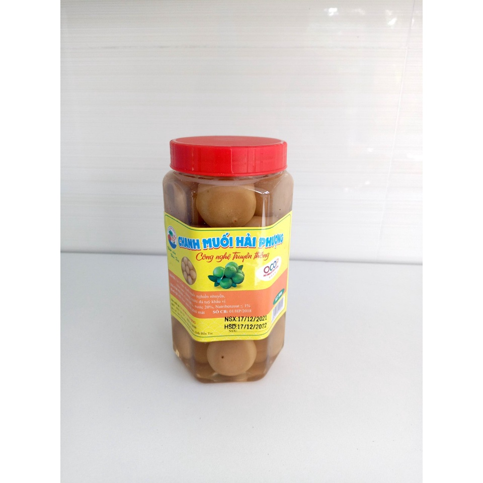 Chanh Muối Trái nắp đỏ Hải Phượng