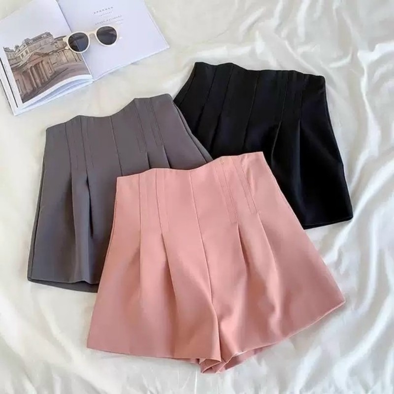 Quần Short Nữ Lưng Cao Quần Sooc Cạp Cao Gen Bụng Hottrend Lucy Store MS39 | BigBuy360 - bigbuy360.vn