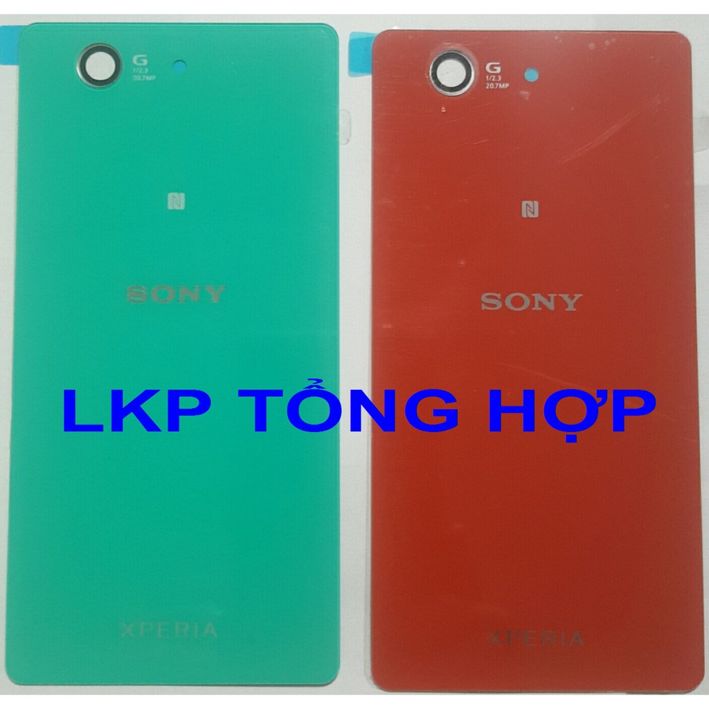 NẮP LƯNG SONY Z3 MINI MÀU XANH