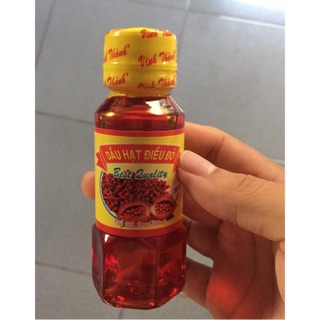 Dầu Điều Màu Hạt Cà Ri 100ml