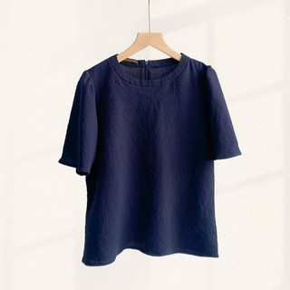 Olv - áo naomi top in blue