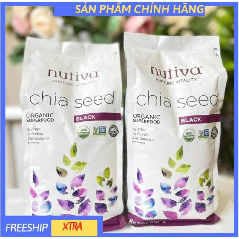 HẠT CHIA NUTIVA MỸ
