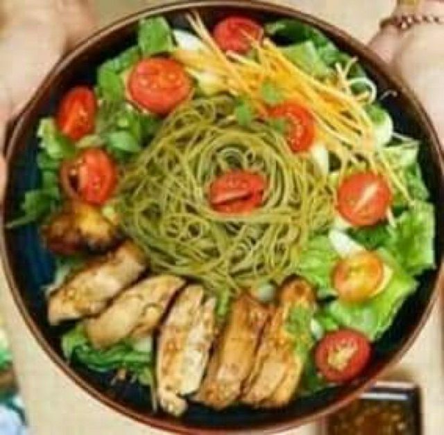 Bún gạo lứt trắng chùm ngây đặc sản Cao bằng ăn eat clean ăn kiêng giảm cân gói 500g