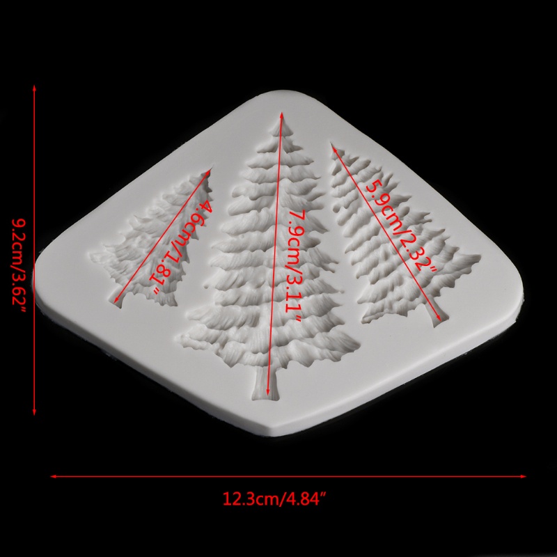 Khuôn Silicone Làm Bánh Hình Cây Độc Đáo