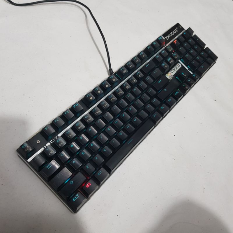 Bàn phím cơ teamwolf ciy2.0 chính hãng qua sử dụng còn tốt