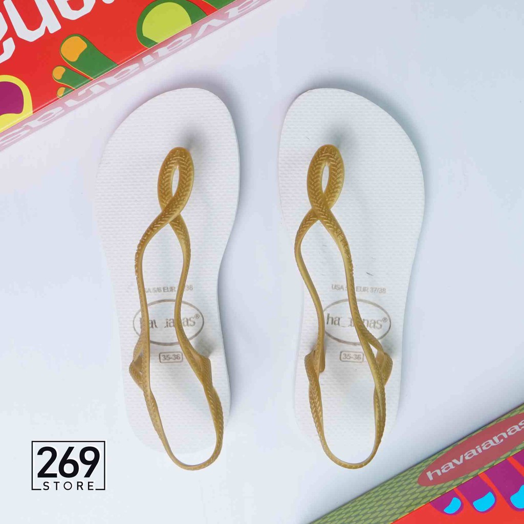 Giày Sandal havaianas nữ hàng Thái, dép quai hậu nữ havanas thời trang chất liệu cao su, hàng thái cao cấp