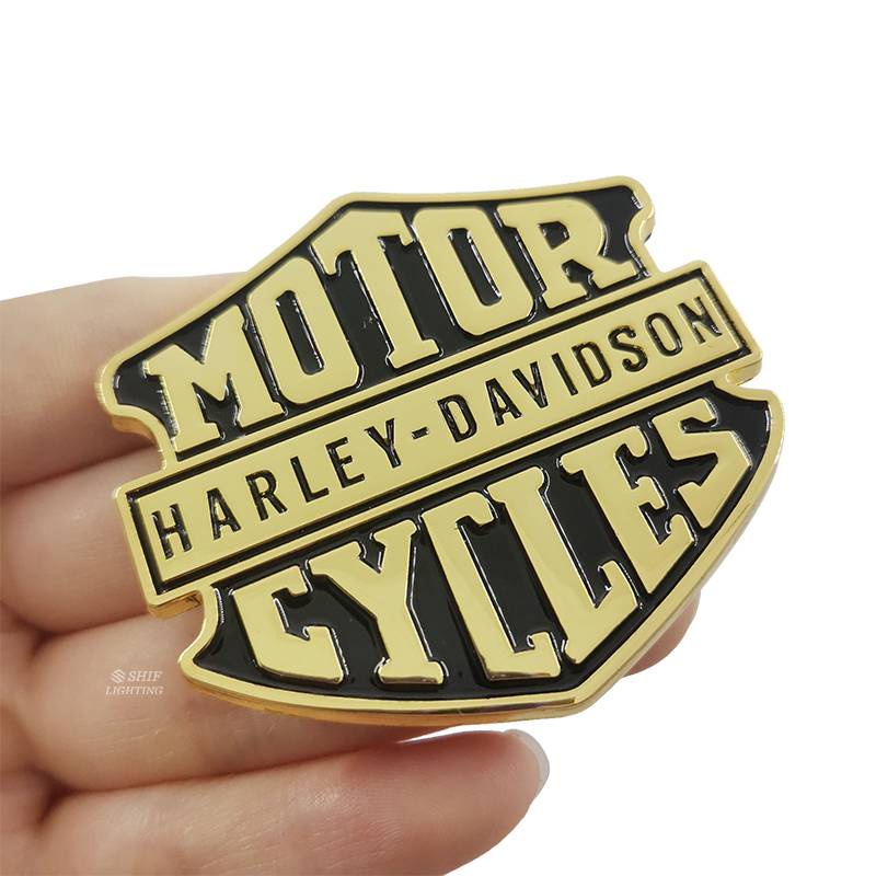1 Miếng Dán Kim Loại Trang Trí Xe Mô Tô Harley Davidson