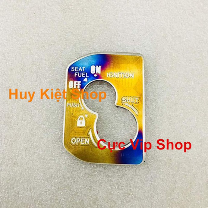 [Giá Siêu Rẻ]  - Miếng Dán Ổ Khóa Titan Vario 2015 - 2017, Winner X 1954