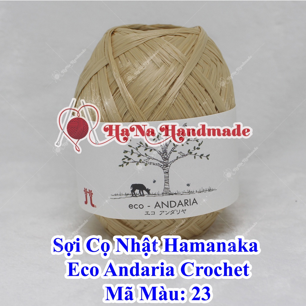 Sợi Cọ Nhật Hamanaka Eco Andaria Crochet