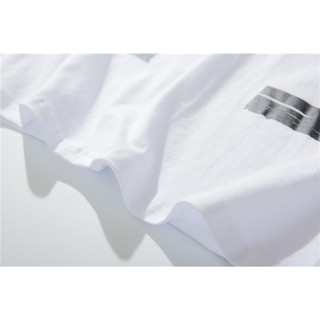 ÁO TEE THUN TAY LỠ UNISEX OFF WHITE