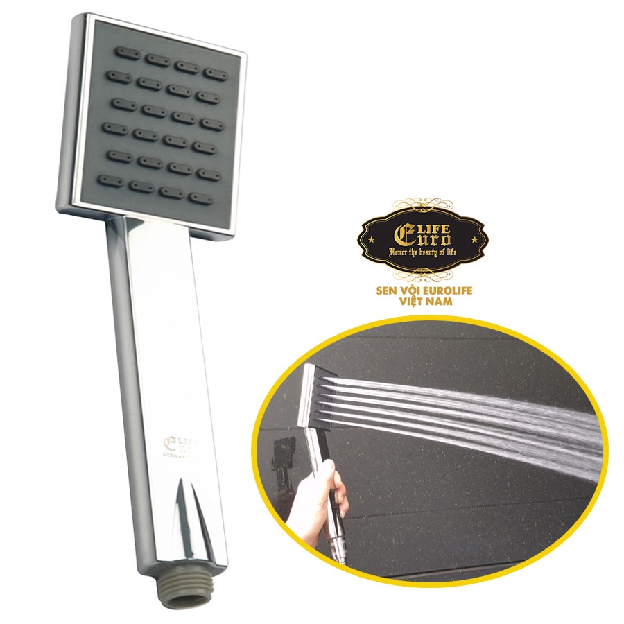 Tay sen 1 chế độ phun nước Eurolife EL-H104  - CHỈ CÓ TAY SEN