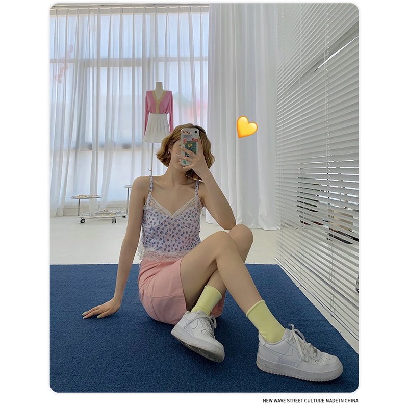 Vớ Cotton Thoáng Khí Màu Sắc Kẹo Ngọt D767 Dành Cho Nữ