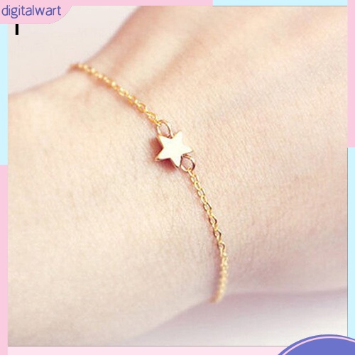 Lắc tay hợp kim mặt ngôi sao nhỏ xinh và thời trang cho nữ