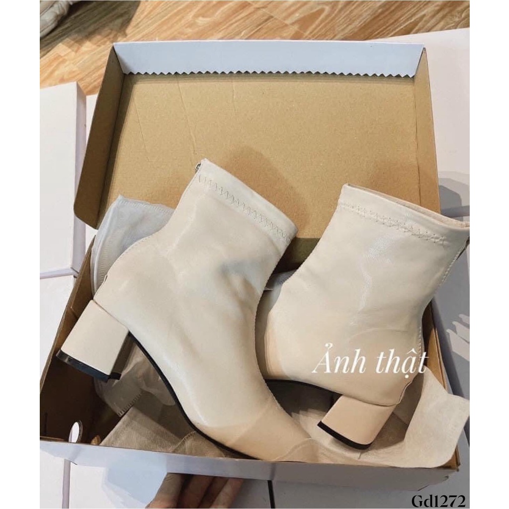 BỐT CỔ NGẮN 2 MÀU C26