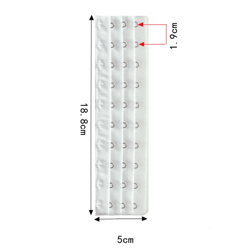 Set 10 Móc Nối Dài Dây Nịt Áo Ngực / Lưng Tiện Lợi