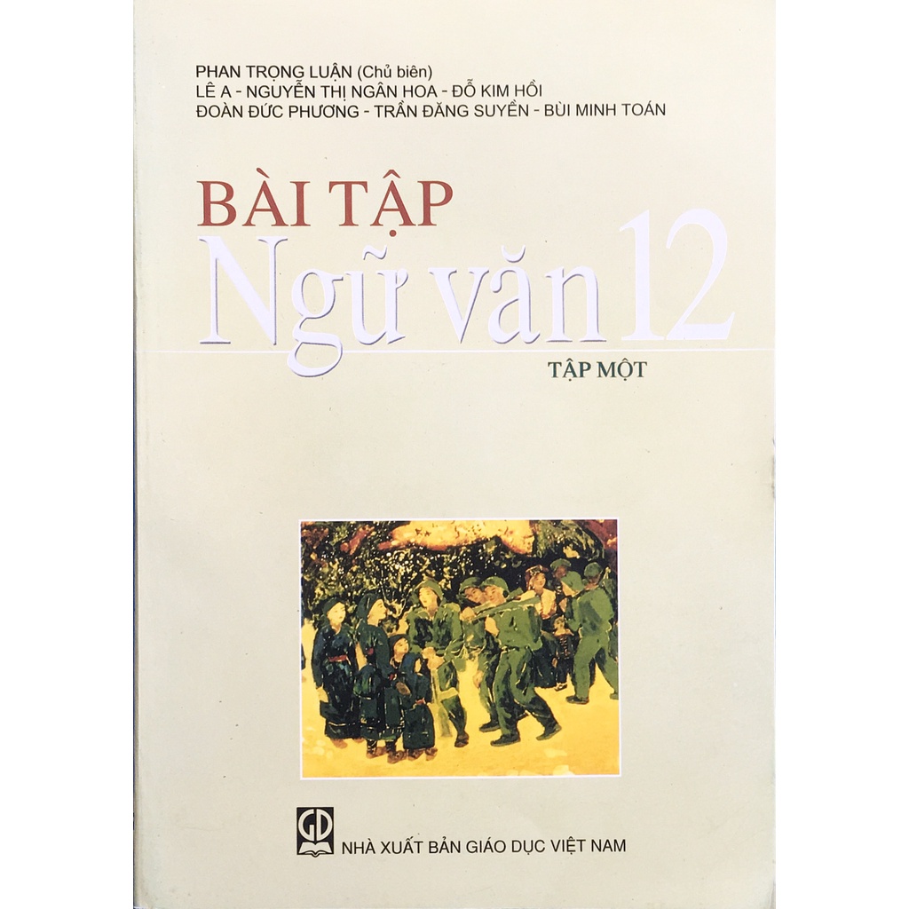 Sách - Bài tập Ngữ Văn 12 tập một