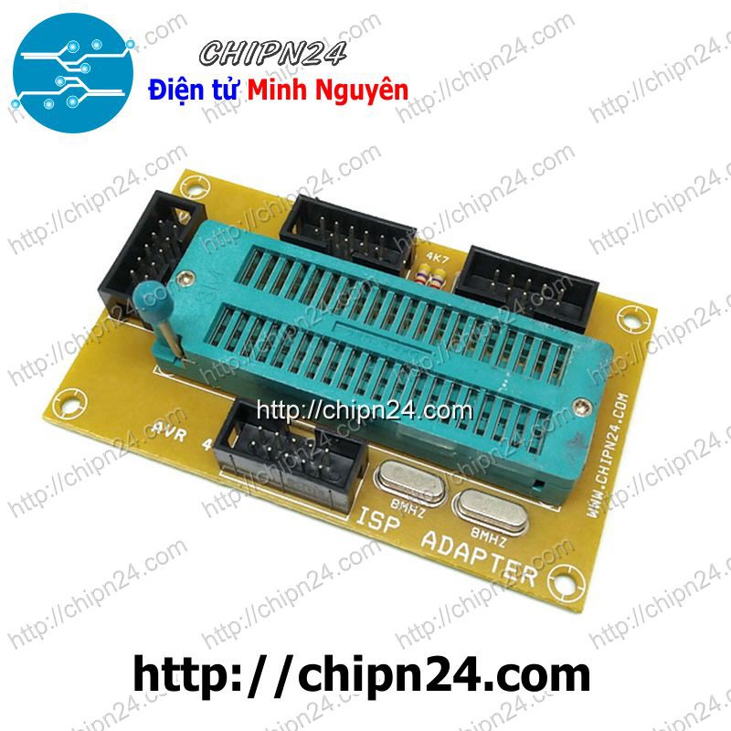 [1 CÁI] Đế ISP nạp 89S AVR - Adapter ISP