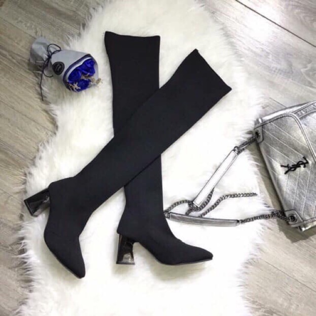 Bốt len đùi 3 phân S226